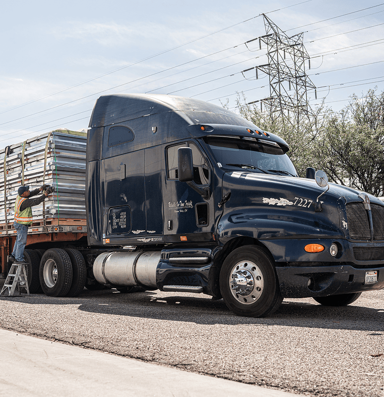 Solar Industries Delivery Truck