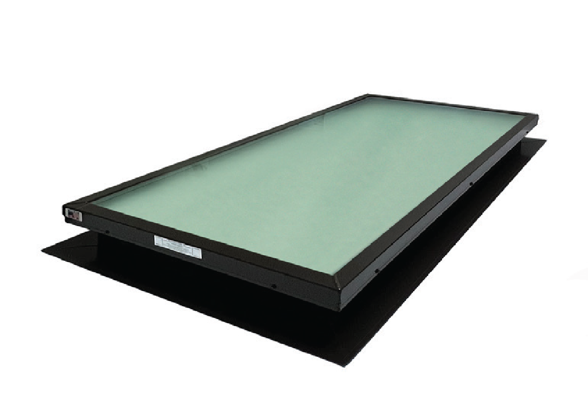 Aluminum Self Flashing Fixed Flat Glass Skylights – ASFFXFG