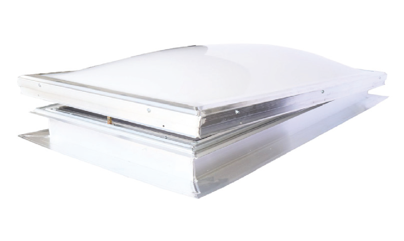 Aluminum Self Flashing Operable Acrylic Dome Skylights – ASFOPAD