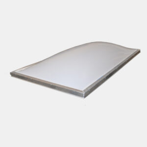 Acrylic Smooth Dome Curb Mounted Skylight Mill Finish