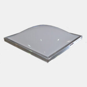 Acrylic Smooth Dome Curb Mounted Skylight Mill Finish